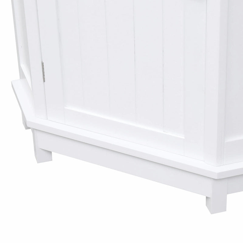 Eckbadezimmerschrank mit verstellbarem Regal