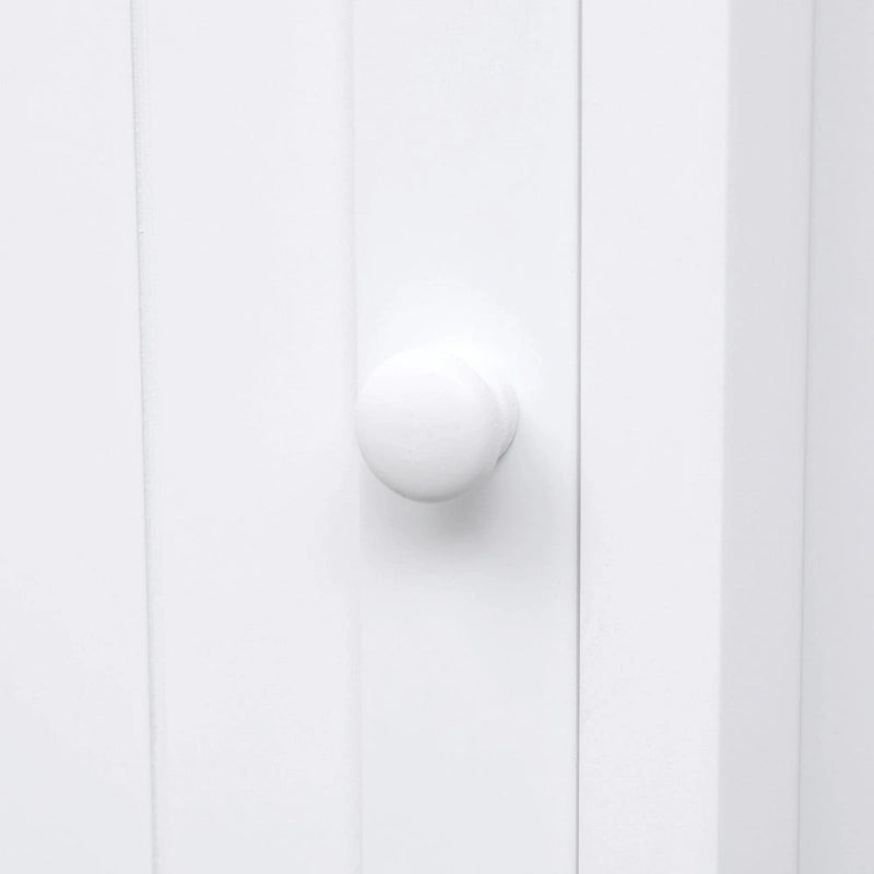 Eckbadezimmerschrank mit verstellbarem Regal