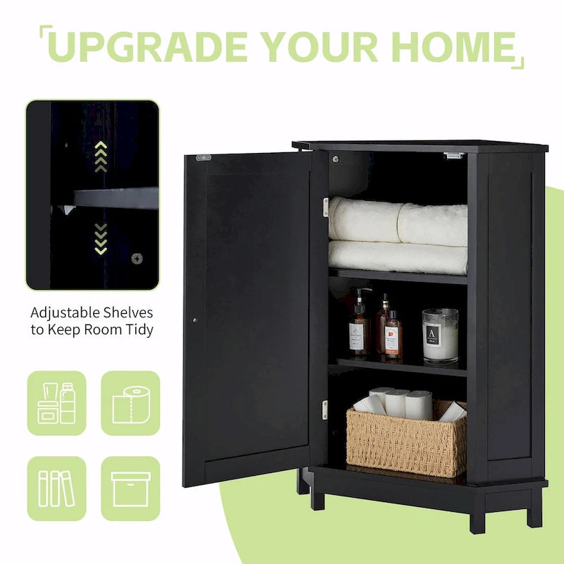 Eckbadezimmerschrank mit verstellbarem Regal