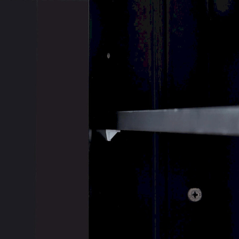 Eckbadezimmerschrank mit verstellbarem Regal