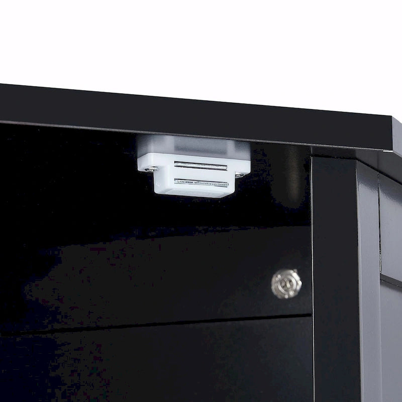 Eckbadezimmerschrank mit verstellbarem Regal