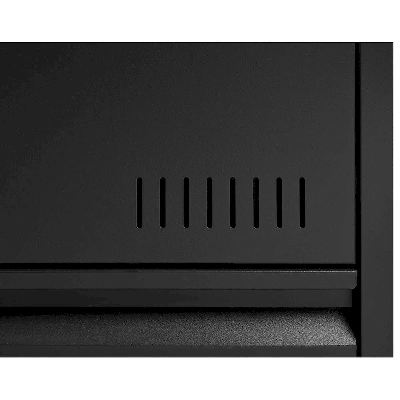 Aktenschrank Querrollladenschrank 3 Schubladen, Abschließbarer Metallaktenschrank Drei Schubladen, Büroschrank mit abschließbaren Schubladen