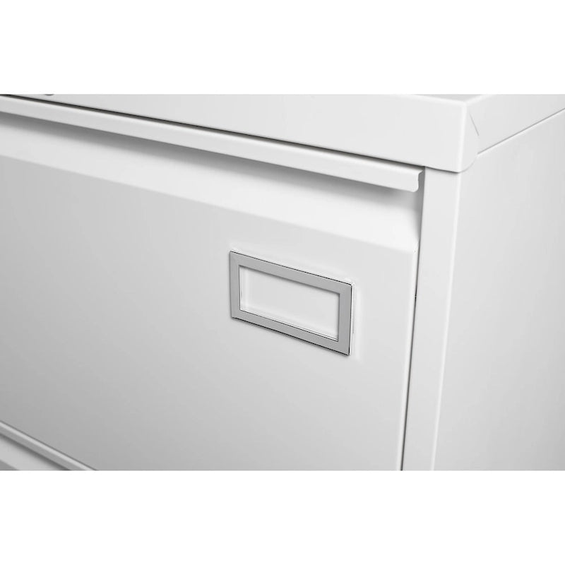 Aktenschrank Querrollladenschrank 3 Schubladen, Abschließbarer Metallaktenschrank Drei Schubladen, Büroschrank mit abschließbaren Schubladen