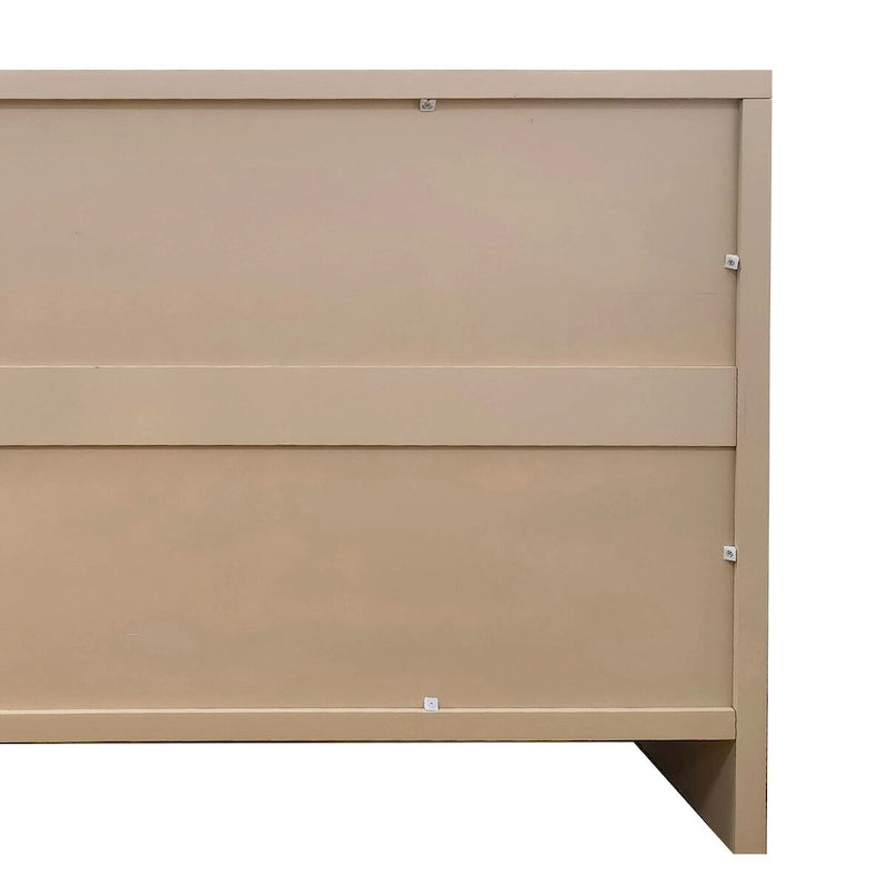 Bauernhaus-Stil 4-türiges Holz-Sideboard für das Wohnzimmer