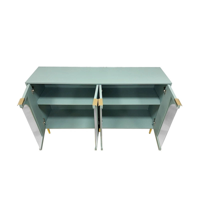 Anrichte Lackierte Holzkommode, Sideboard Büffetschrank
